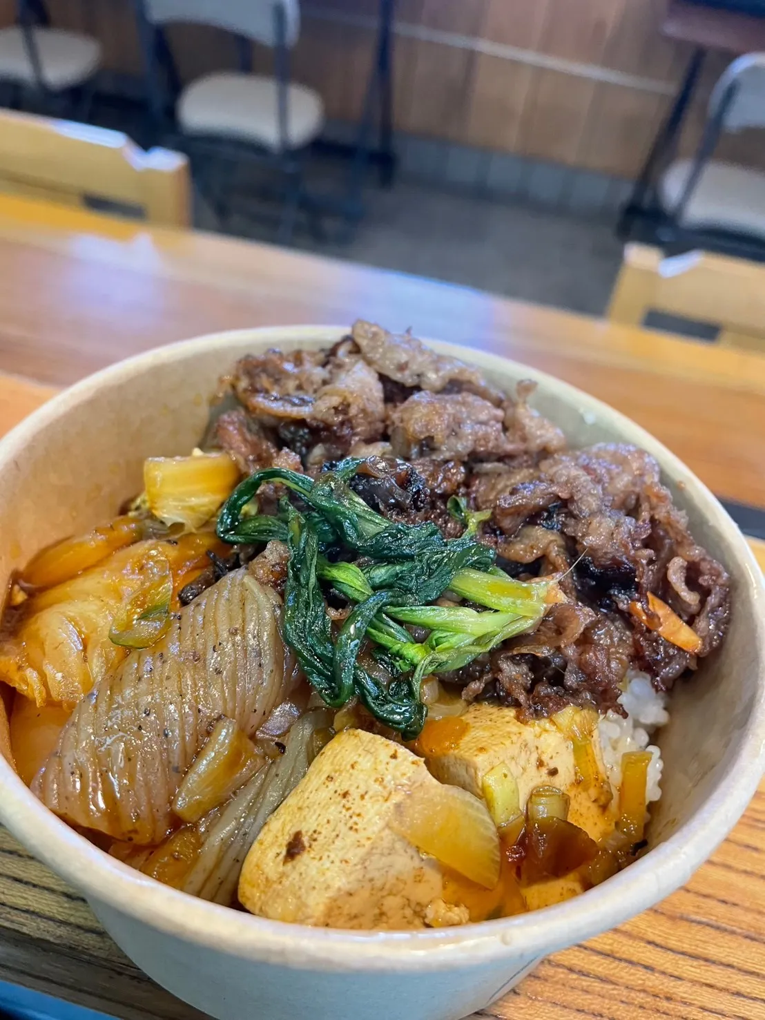 すき焼き丼(テイクアウト)